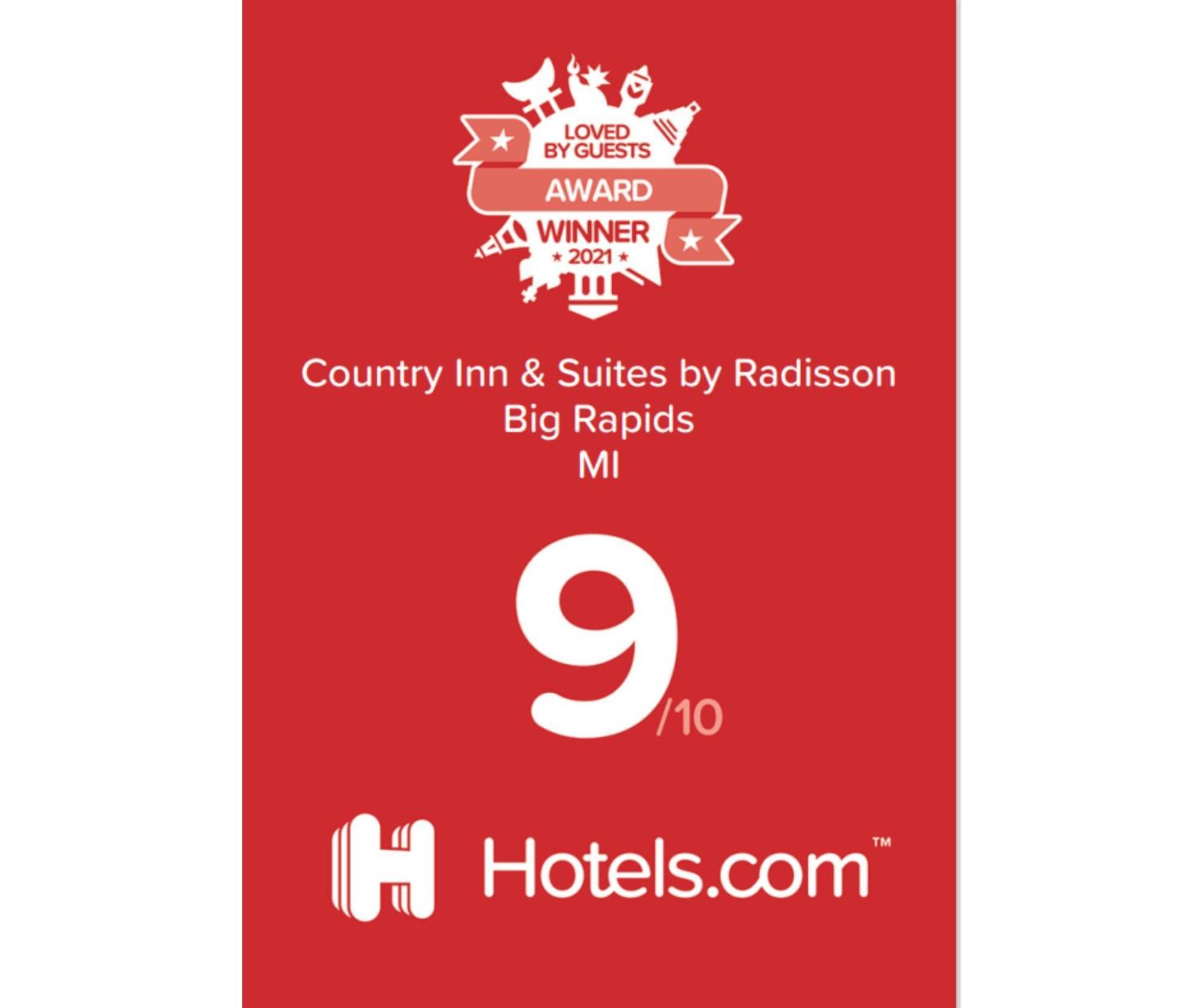 Country Inn & Suites By Radisson, Big Rapids, Mi Zewnętrze zdjęcie